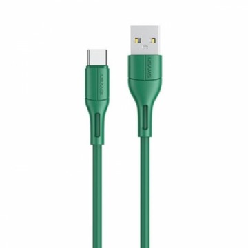 USAMS Kabel U68 USB-C 2A Fast Charge 1m zielony|green SJ501USB04 (US-SJ501)