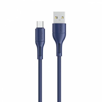 USAMS Kabel U68 microUSB 2A Fast Charge 1m niebieski|blue SJ502USB03 (US-SJ502)