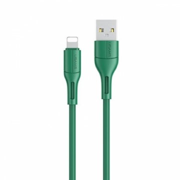 USAMS Kabel U68 lightning 2A Fast Charge 1m zielony|green SJ500USB04 (US-SJ500)