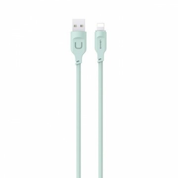 USAMS Kabel lightning Fast Charging 2,4A Lithe Series 1,2m zielony|green SJ565USB04 (US-SJ565)