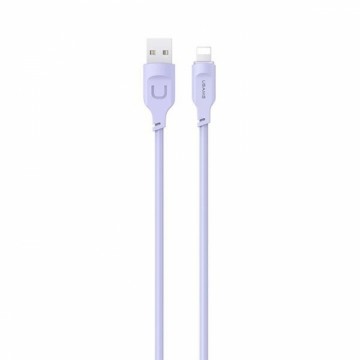 USAMS Kabel lightning Fast Charging 2,4A Lithe Series 1,2m purpurowy|purple SJ565USB03 (US-SJ565)