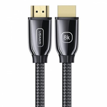 USAMS Cable HDMI - HDMI 2.1 U67 5m 8K |black Ultra HD SJ499HD01 (US-SJ498)