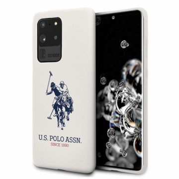 U.s. Polo Assn. US Polo USHCS69SLHRWH S20 Ultra G988 biały|white Silicone Collection