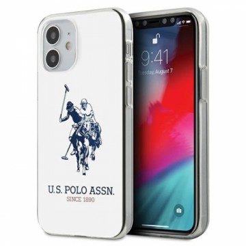 US Polo USHCP12STPUHRWH iPhone 12 mini 5,4" biały|white Shiny Big Logo