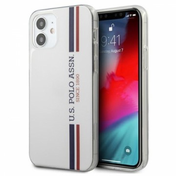 U.s. Polo Assn. US Polo USHCP12SPCUSSWH iPhone 12 mini 5,4" biały|white Tricolor Collection