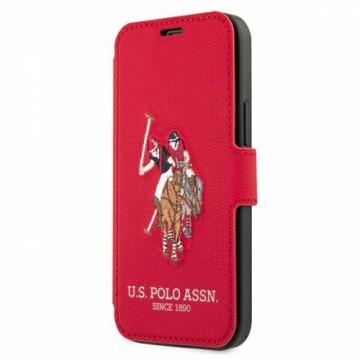 U.s. Polo Assn. US Polo USFLBKP12SPUGFLRE iPhone 12 mini 5,4" czerwony|red book Polo Embroidery Collection