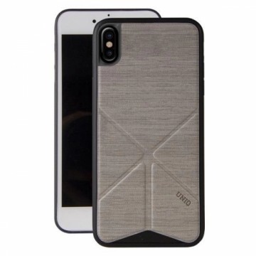 UNIQ etui Transforma Ligne iPhone X|Xs szary|ash grey