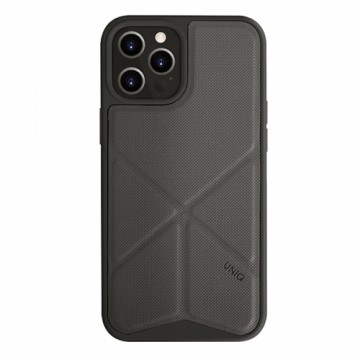 UNIQ etui Transforma iPhone 12|12 Pro 6,1" szary|charcoal grey