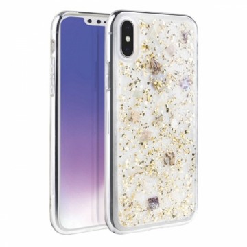 UNIQ etui Lumence Clear iPhone Xs Max złoty|Champagne gold