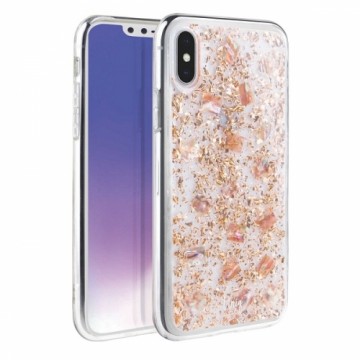 UNIQ etui Lumence Clear iPhone Xs Max różowo-złoty|Rosedale rose gold