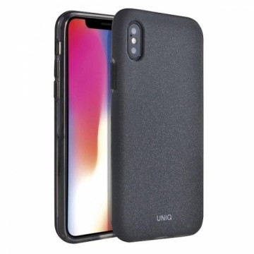 UNIQ etui Lithos iPhone Xs Max czarny |charcoal black