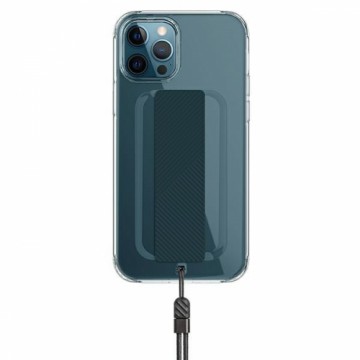 UNIQ etui Heldro iPhone 12|12 Pro 6,1" przezroczysty|clear Antimicrobial