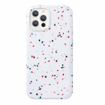 UNIQ etui Coehl Terrazzo iPhone 12|12 Pro 6,1" biały|natural white