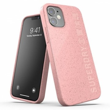 SuperDry Snap iPhone 12 mini Compostable Case różowy|pink 42620