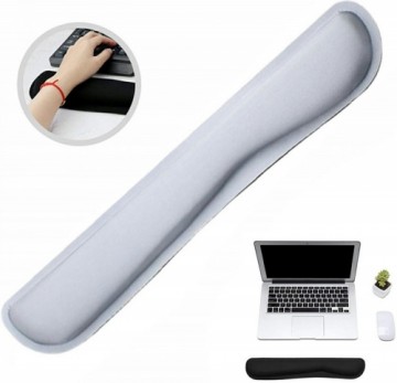 Fusion soft keyboard pad white