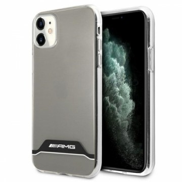 Mercedes AMG AMHCN61TCBW iPhone 11 6,1" przezroczysty|transparent hardcase Electroplate Black&White