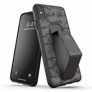 Adidas SP Grip Case CAMO iPhone Xs Max czarny|black 35026