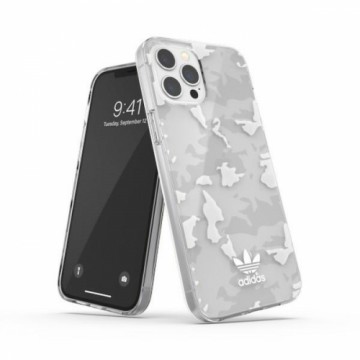 Adidas OR SnapCase Camo iPhone 12 Pro Ma x przezroczysty|biały 43706