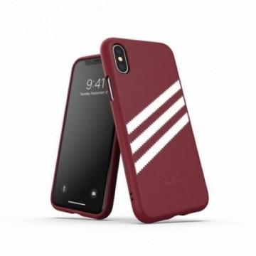 Adidas OR Moulded PU Suede iPhone X|XS burgundowy|collegiate burgundy 33282