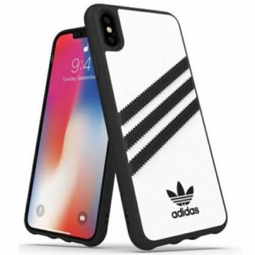 Adidas OR Moulded Case PU iPhone Xs Max biały|white 32809