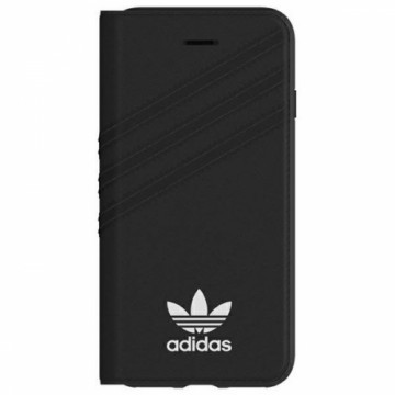 Adidas OR Booklet Case Suede iPhone 6 | 6S| 7 | 8 czarny|black 28597