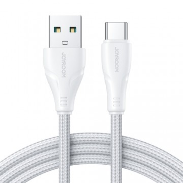 Joyroom USB cable - USB C 3A Surpass Series for fast charging and data transfer 0.25 m white (S-UC027A11)