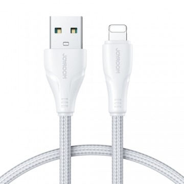 Joyroom cable USB - Lightning 2.4A 0.25 m white (S-UL012A11)