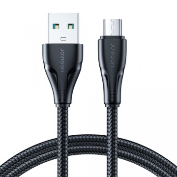 Joyroom USB cable - micro USB 2.4A Surpass Series for fast charging and data transfer 2 m black (S-UM018A11)