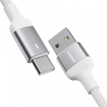 Joyroom USB cable - USB C 3A for fast charging and data transfer A10 Series 1.2 m white (S-UC027A10)