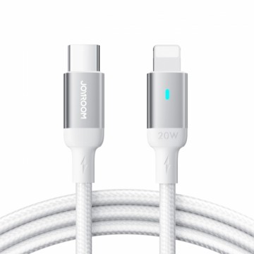 Joyroom cable USB C - Lightning 20W A10 Series 2 m white (S-CL020A10)