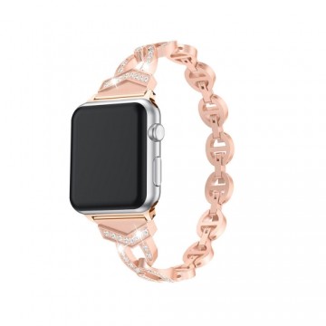 OEM Bracelet loop for Apple Watch 42|44|45 design 3 rose gold