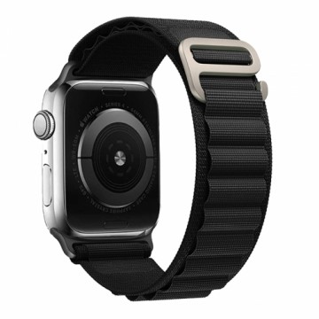 Nylon loop for Apple Watch 42|44|45|49 design 2 black