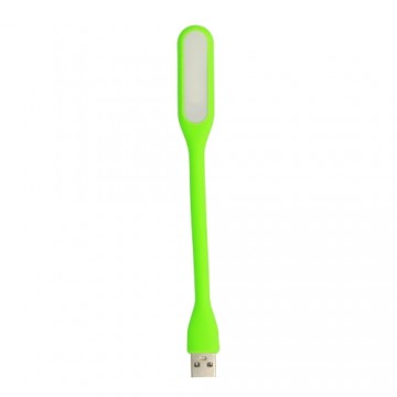 OEM Mini LED Lamp Silicone USB Green