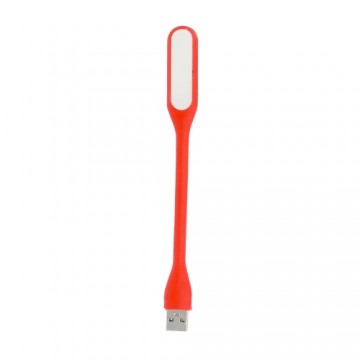 Mini LED Lamp Silicone USB Red