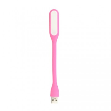 Mini LED Lamp Silicone USB Pink