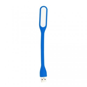 Mini LED Lamp Silicone USB Blue