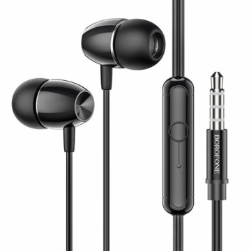 Borofone Earphones BM57 Platinum black