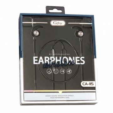 GJBY headphones - BLUETOOTH CA-115 Black