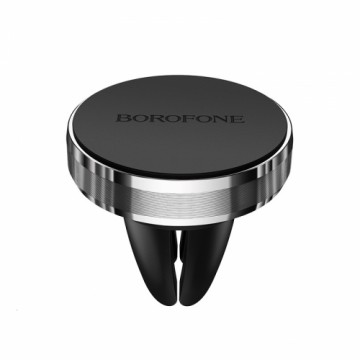 Borofone Car holder BH8 magnetic, air vent mount silver