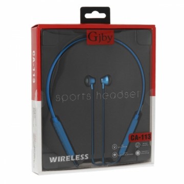 OEM GJBY headphones - SPORTS BLUETOOTH CA-113 Blue