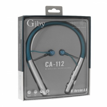 GJBY headphones - BLUETOOTH CA-112 Blue