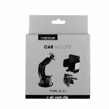 OEM Car Holder VENNUS - CHROME - R  11 |air vent and windshield mount|