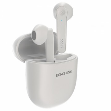 Borofone BE49 wireless headsets TWS white