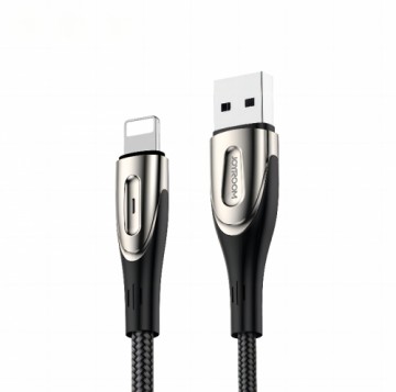 Joyroom Sharp Series Fast Charging Cable USB-A - Lightning 3A 1.2m Black (S-M411)