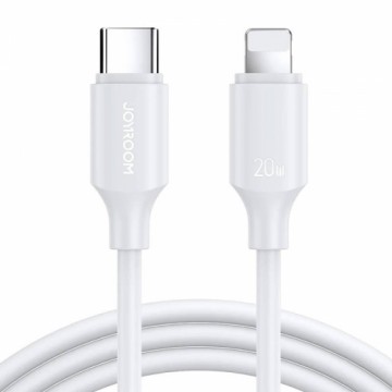 Joyroom USB-C cable - Lightning 480Mb | s 20W 1m white (S-CL020A9)