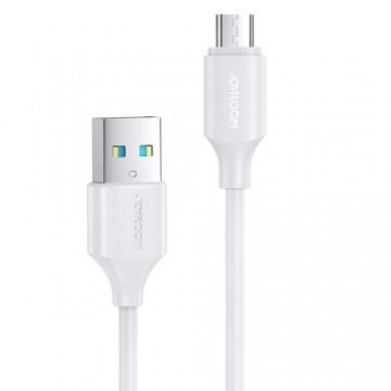 Joyroom cable USB-A - Micro USB 480Mb | s 2.4A 0.25m white (S-UM018A9)