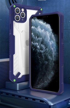 Fusion Accessories Fusion hybrid protect case Силиконовый чехол для Apple iPhone 13 Pro синий