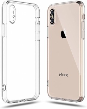 Fusion Precise Case 2mm protect silicone case for Apple iPhone XS Max transparent