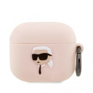 Karl Lagerfeld case for Airpods 3 KLA3RUNIKP white 3D Silicone NFT Karl