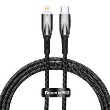 USB-C cable for Lightning Baseus Glimmer Series, 20W, 1m (Black)